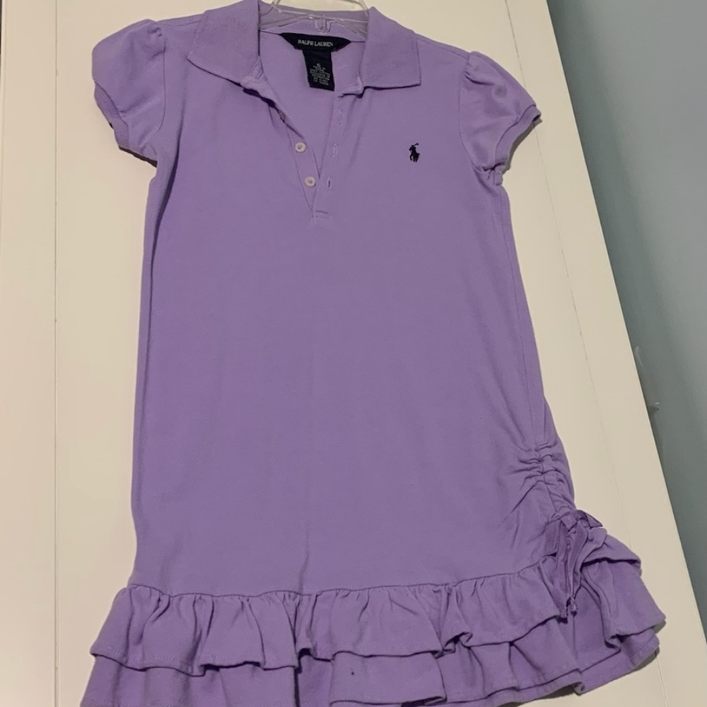 💜Ralph Lauren kids purple dress!